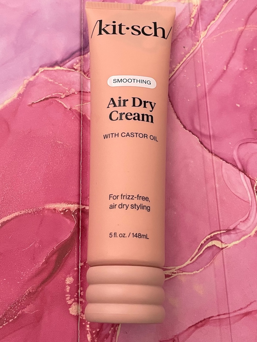 Kitsch Air Dry Cream — Peach Pink Tube